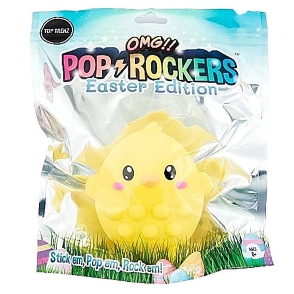 OMG Pop-It Rockers Easter Edition - Yellow Chick Fidget Toy